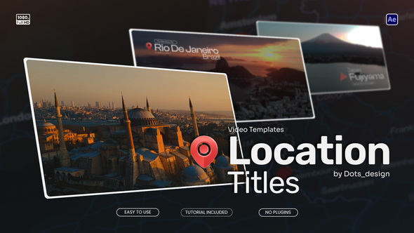 Photo of Location Titles – Videohive 61239999