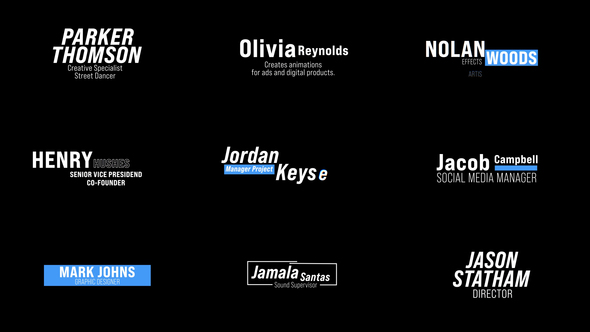 Photo of Lower Thirds | FCPX – Videohive 61234233