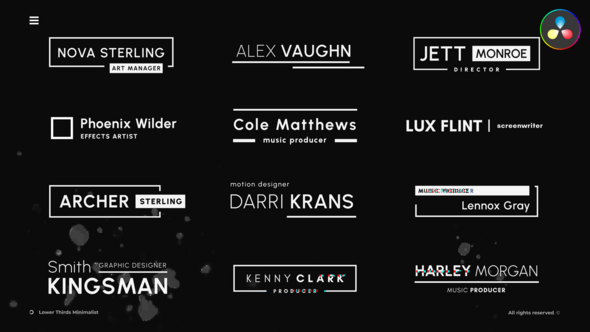 Photo of Lower Thirds Minimalist  DR – Videohive 60886258