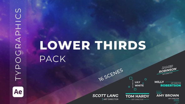 Photo of Lower Thirds Pack – Videohive 61227940