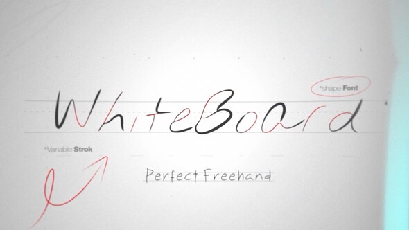 Photo of Marker Text Write On Tool | 7 Custom Shape Fonts with Perfect Freehand Scribble Animation – Videohive 60940232