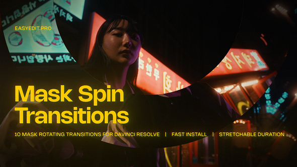 Photo of Mask Spin Transitions | DR – Videohive 61229195