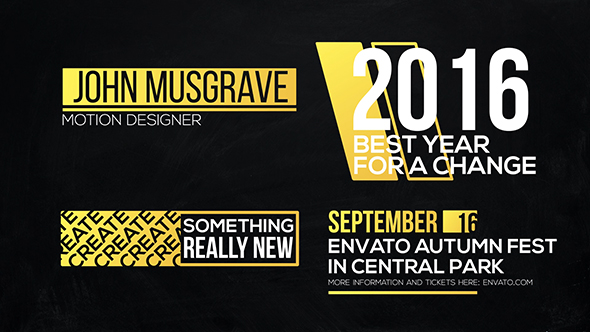 Photo of Minimal Typography Titles Pack – Clean Dynamic Lower Thirds and Text Animation Promo & Social Media – Videohive 17840961