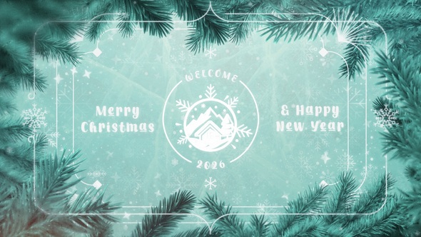 Photo of Ice Christmas Logo – Videohive 61043311
