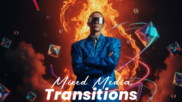Photo of Mixed Media Transitions – Videohive 61025305