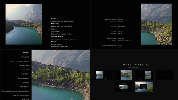 Photo of Movies Credits – Videohive 61071792