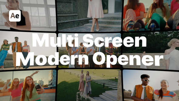 Photo of Multi Screen Modern Opener – Videohive 61101068