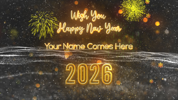 Photo of Happy New Year Greetings 2026 – Videohive 61050659