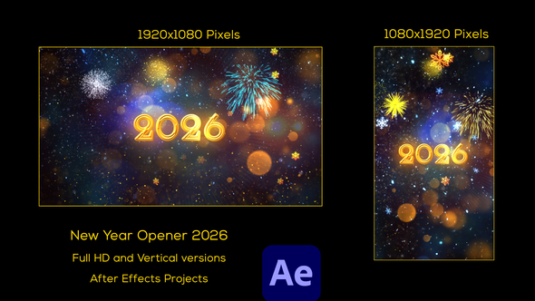 Photo of Happy New Year Opener 2026 – Videohive 61046254