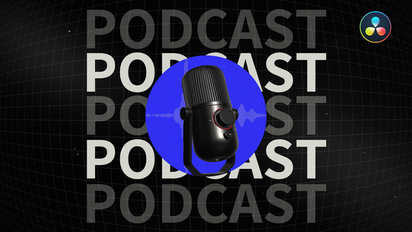 Photo of Podcast Opener for DaVinci Resolve – Videohive 60995703