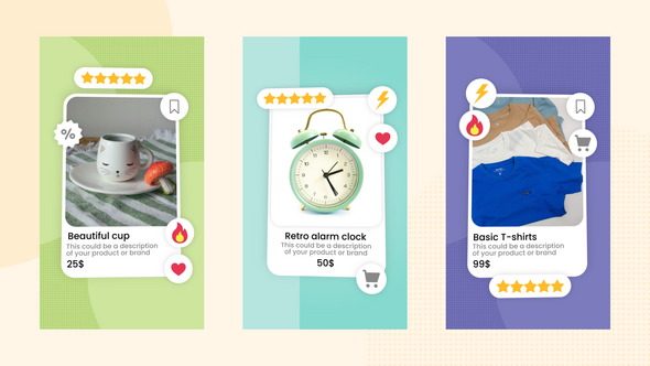 Photo of Product Promo Cards – Videohive 61106800