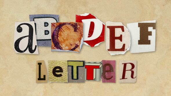Photo of Ransom Letters 03 – Videohive 60994245