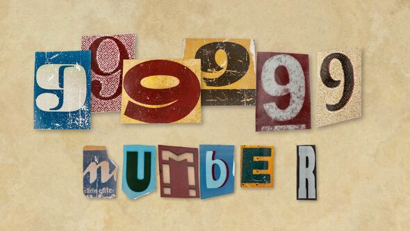 Photo of Ransom Letters – 9 Number – Videohive 60960447