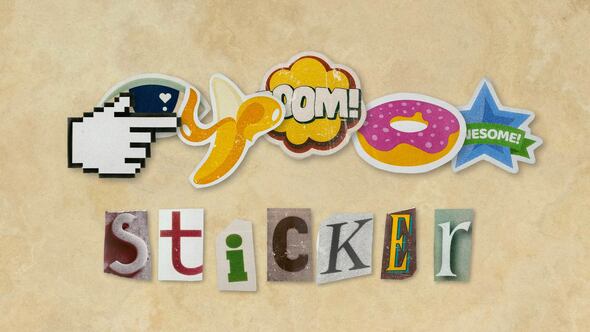 Photo of Ransom Letters – Stickers 02 – Videohive 61008654