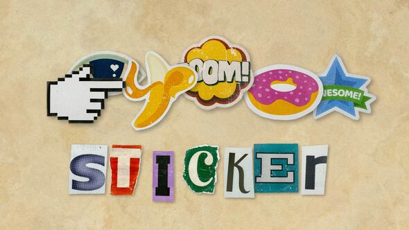 Photo of Ransom Letters – Stickers 03 – Videohive 61038979