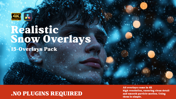 Photo of Realistic Snow Particle Overlays – Cinematic Winter Drift FX Pack | DR – Videohive 61067218