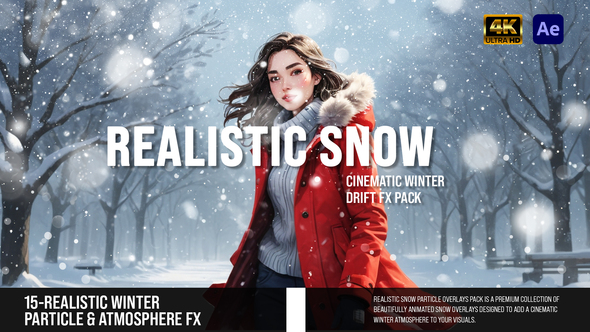 Photo of Realistic Snow Particle Overlays – Cinematic Winter Drift FX Pack – Videohive 60885439