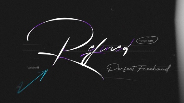 Photo of Refined Text Write On Tool | 7 Custom Shape Fonts with Perfect Freehand Scribble Animation – Videohive 60940242