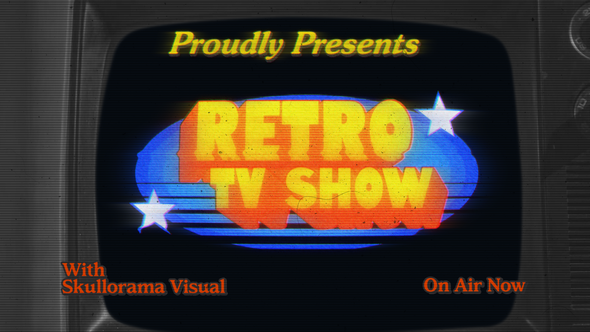Photo of Retro TV Show Titles – Videohive 61241863