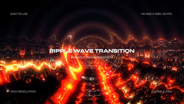 Photo of Ripple Wave Transition – Videohive 61008104