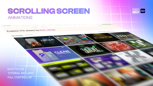 Photo of Scrolling Screen Animations – Videohive 60935963