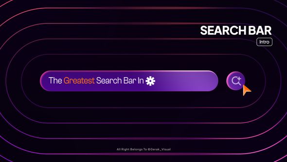 Photo of Search Bar Intro – Videohive 61132360