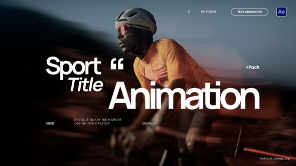 Photo of Sport Titles – Videohive 60908103