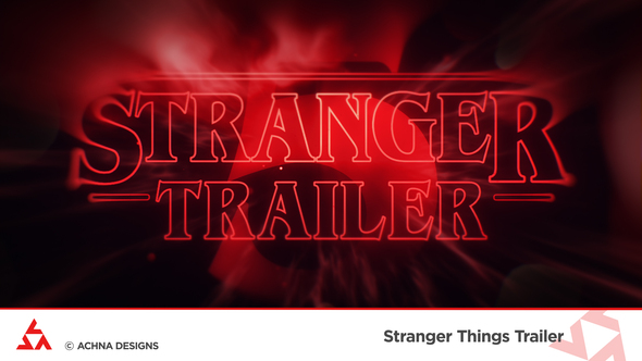 Photo of Stranger Trailer – Videohive 61106919