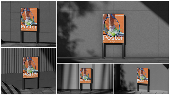 Photo of Street Poster Mockup – Videohive 60906947