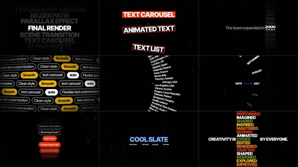 Photo of Text Carousel | AE – Videohive 60925510