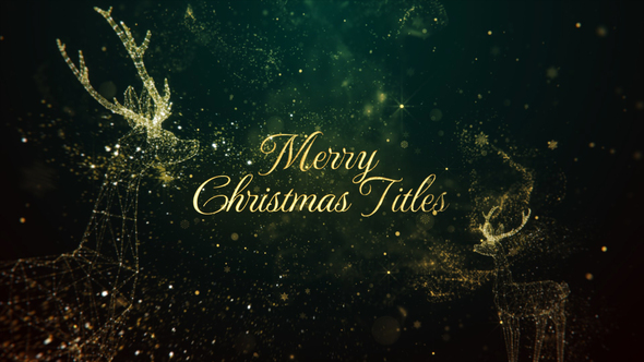 Photo of The Christmas Titles – Videohive 60952701