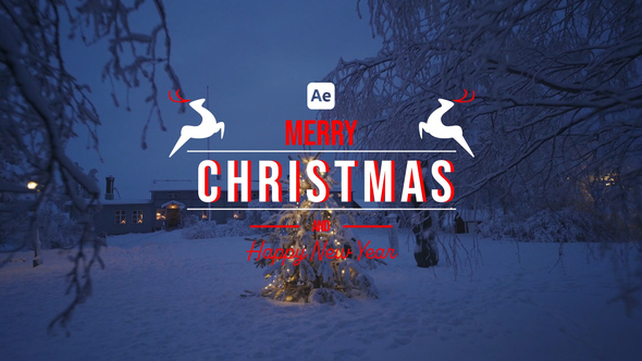 Photo of Typography Xmas – Videohive 60963415