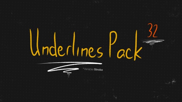 Photo of Underlines Pack Scribble Elements | 32 Doodle Animations – Videohive 60941104