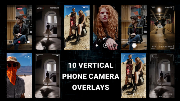 Photo of Vertical Phone Camera Overlays AE – Videohive 61247668