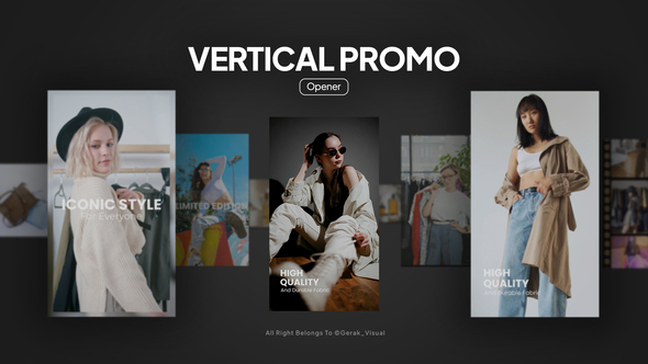 Photo of Vertical Promo Opener – Videohive 61074123