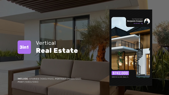 Photo of Vertical Real Estate – Videohive 61083325