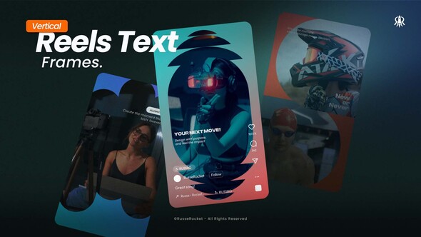 Photo of Vertical Reels Text Frames – Videohive 61074126