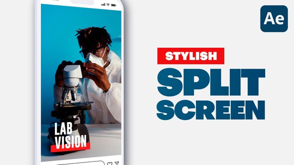 Photo of Vertical Stylish Split Screen – Videohive 61120432