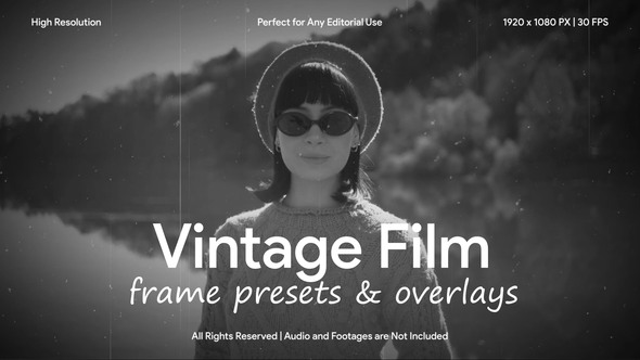 Photo of Vintage Film Frame Overlay FX for After Effects – Videohive 60937525