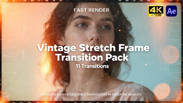 Photo of Vintage Stretch Frame Transition Pack AE – Videohive 61076543