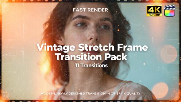 Photo of Vintage Stretch Frame Transition Pack For FCPX – Videohive 61093391