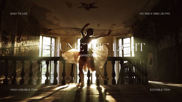 Photo of Volumetric Light – Effect Preset – Videohive 61226690