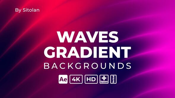 Photo of Waves Gradient Backgrounds – Videohive 61118138