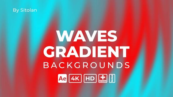 Photo of Waves Gradient Backgrounds – Videohive 61225787