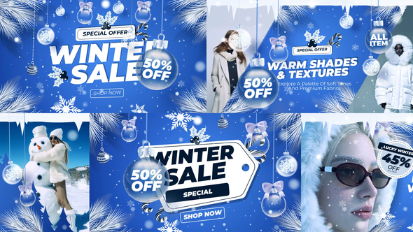 Photo of Winter Sale Fashion Promo After Effect – Videohive 61116779