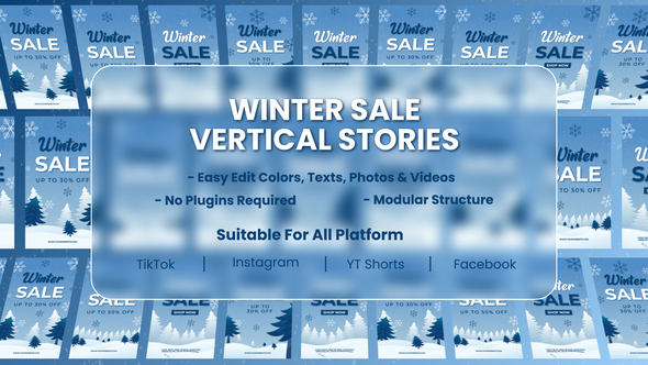 Photo of Winter Season Sale Social Media Stories – Videohive 60840919