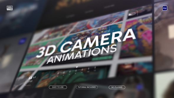 Photo of 3D Camera Animation – Videohive 61225175