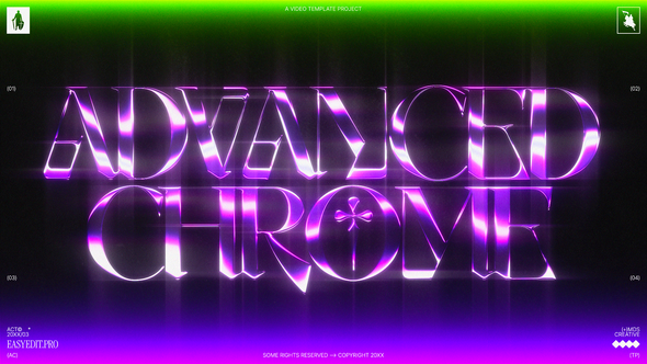 Photo of Advanced Chrome Typography – Videohive 61296243