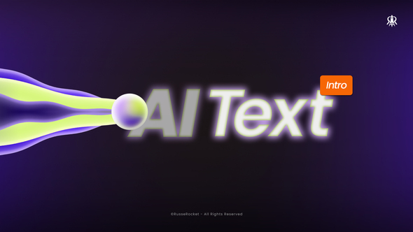 Photo of AI Text Intro – Videohive 61343348