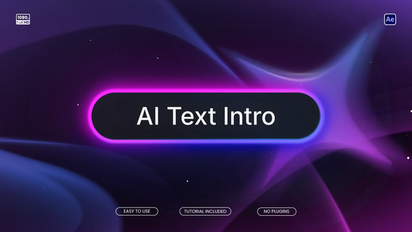 Photo of AI Text Intro – Videohive 61343539